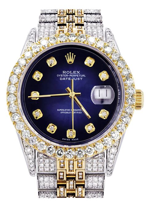 rolex uhren herren eis blue|Rolex Iced Out Uhren » Preise & Infos.